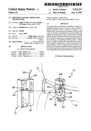Patent by Jeffrey Field Designs