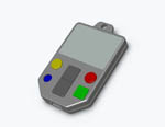 Key Fob With Digital Readout Concept